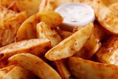 Potato Wedges & Dip